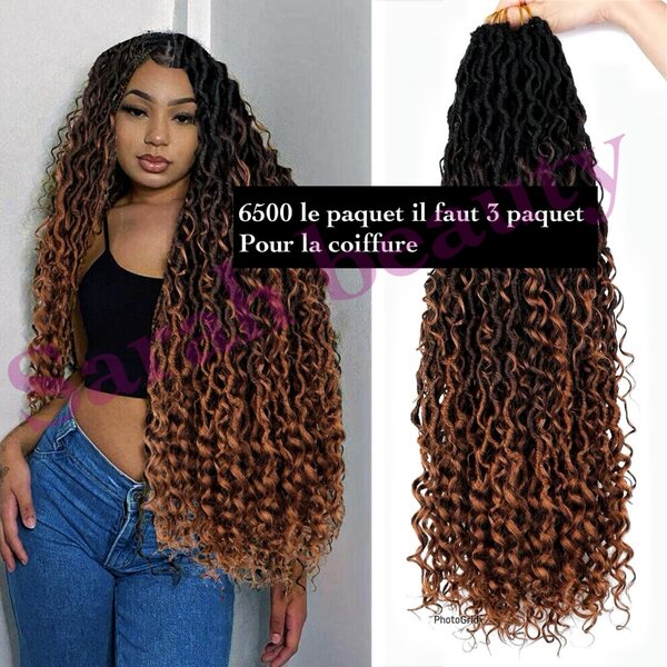 Extensions bouclées longues