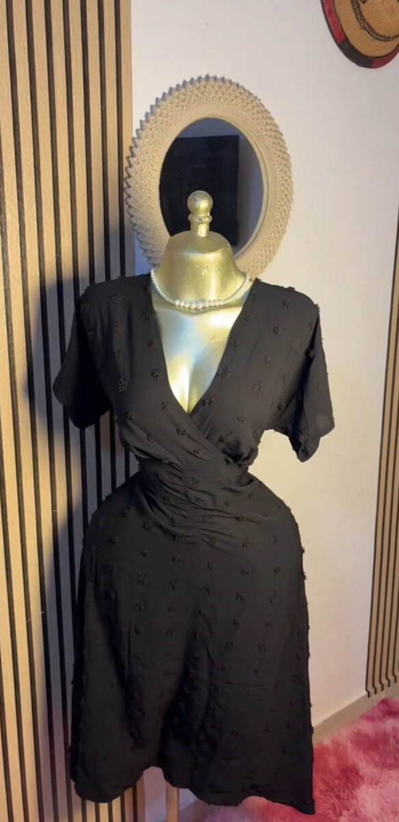 Robe noire élégante