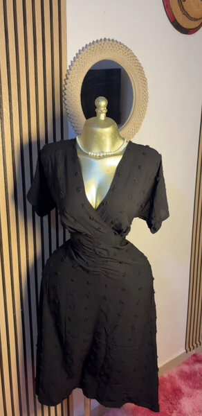 Robe noire élégante