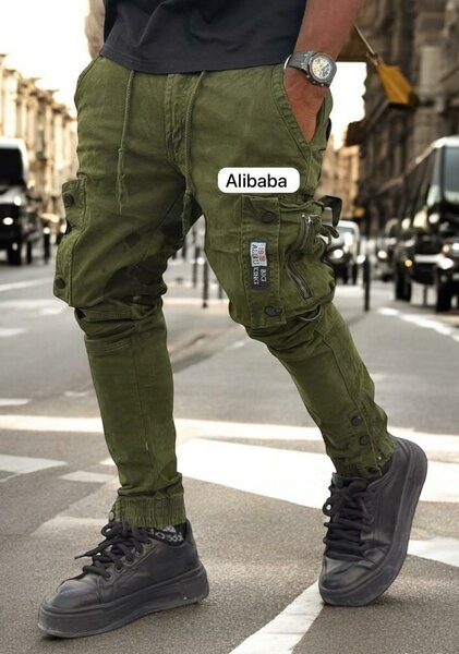 Pantalon Cargo Militaire Homme