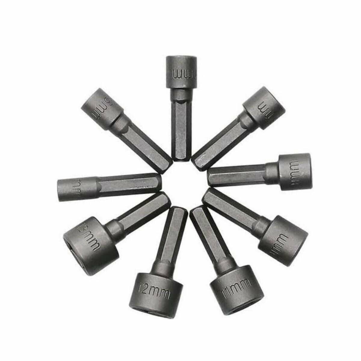 Set de Douilles Magnétiques 9pcs