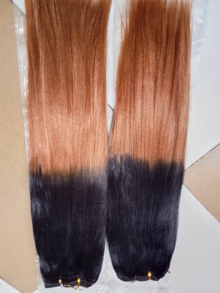 Extensions deux tons ombrés