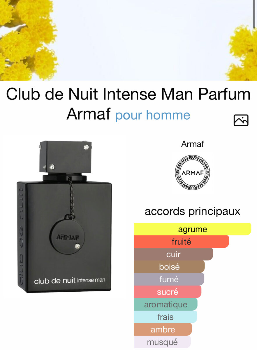 Club de Nuit Intense Man EDT