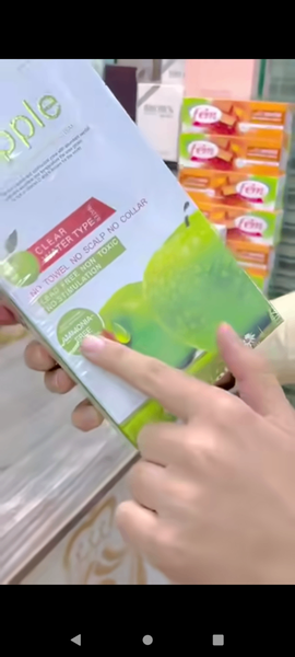 Apple  hair colour shampoo