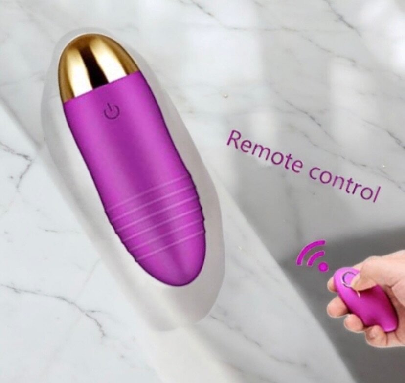 Vibromasseur télécommandé compact