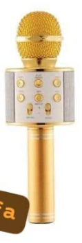 Micro karaoké jaune