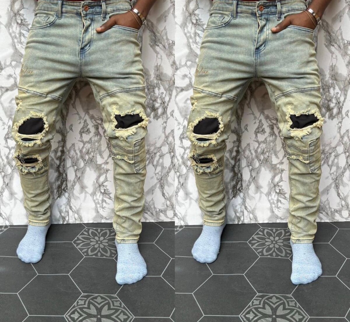 Jeans tendance pour hommes