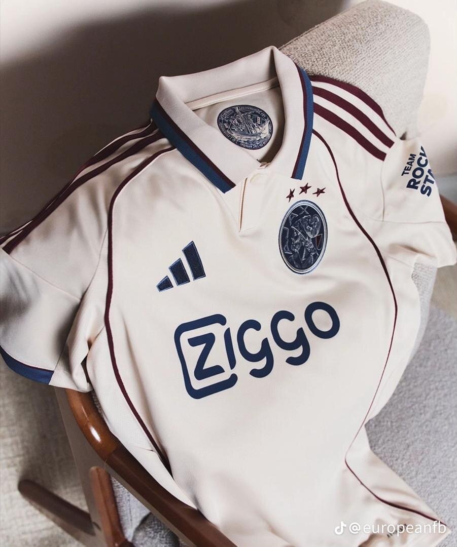 Maillot de Football Ajax Blanc