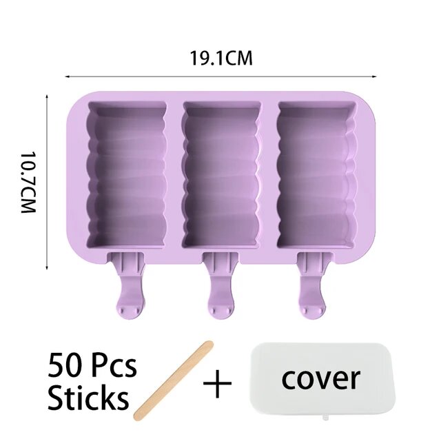 Moule à glaces en silicone