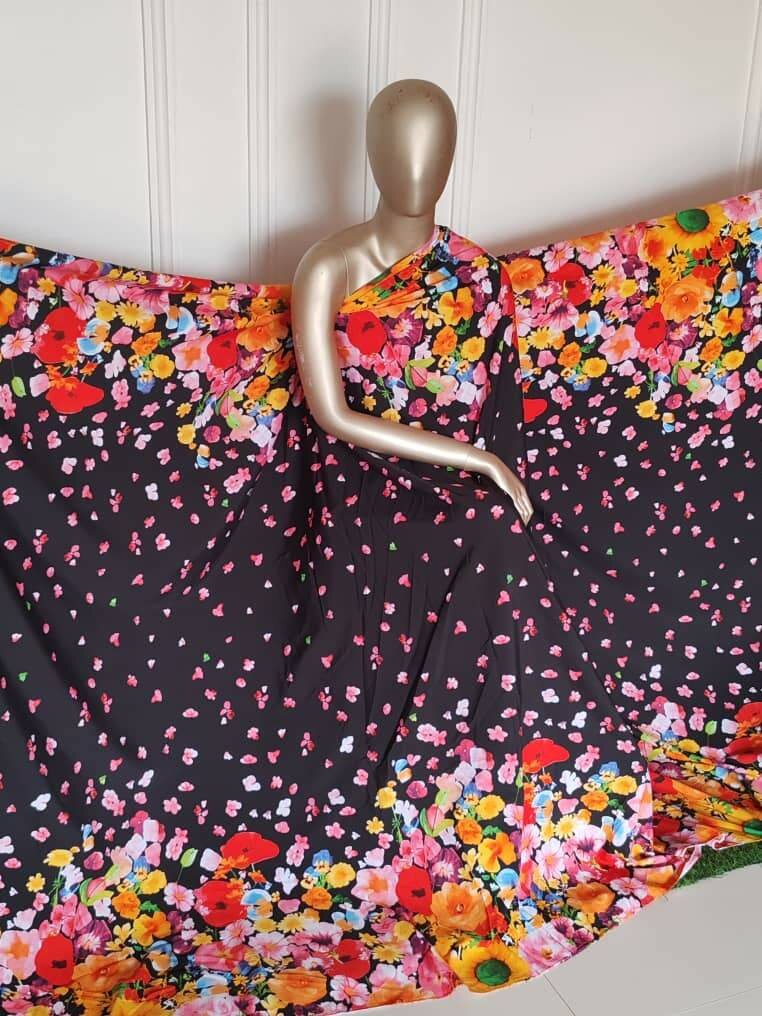 Vintage Crepe Fabric