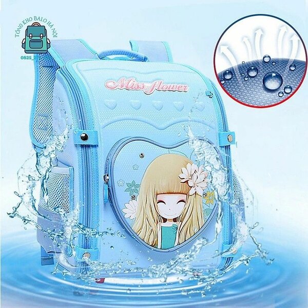 Cartable Fille Étanche Miss Flower