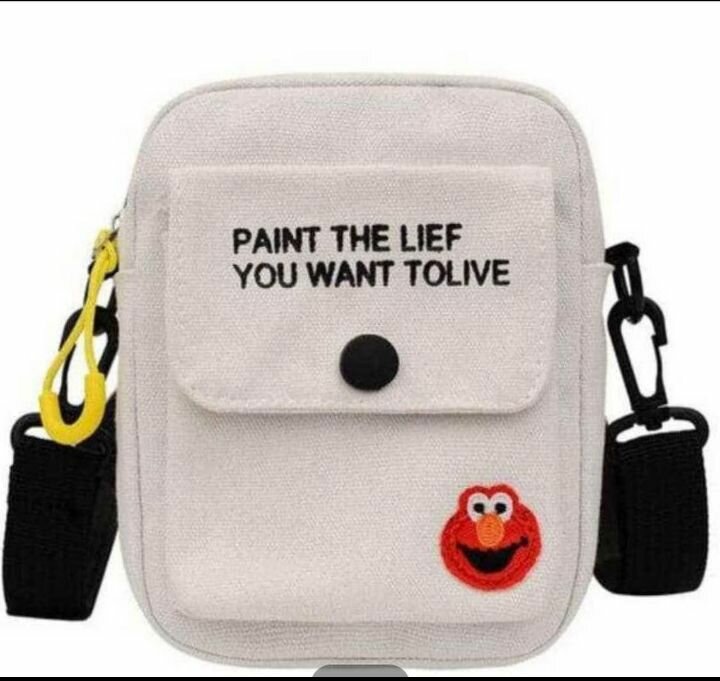 Sacoche enfant colorée