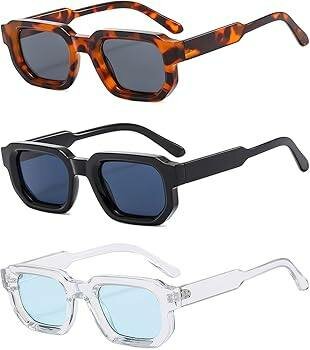 Lunettes de soleil carrées chic