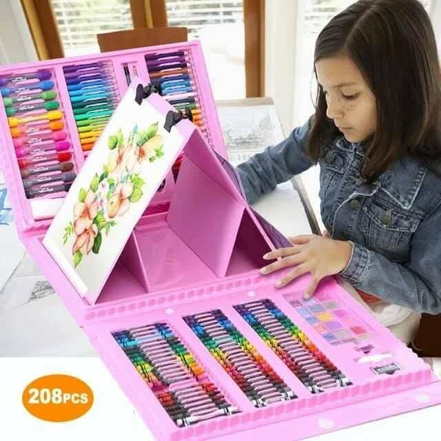 Coffret de dessin 208 pièces