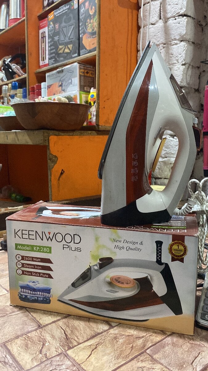 Kenwood Steam Iron and Dry Iron KP-280
