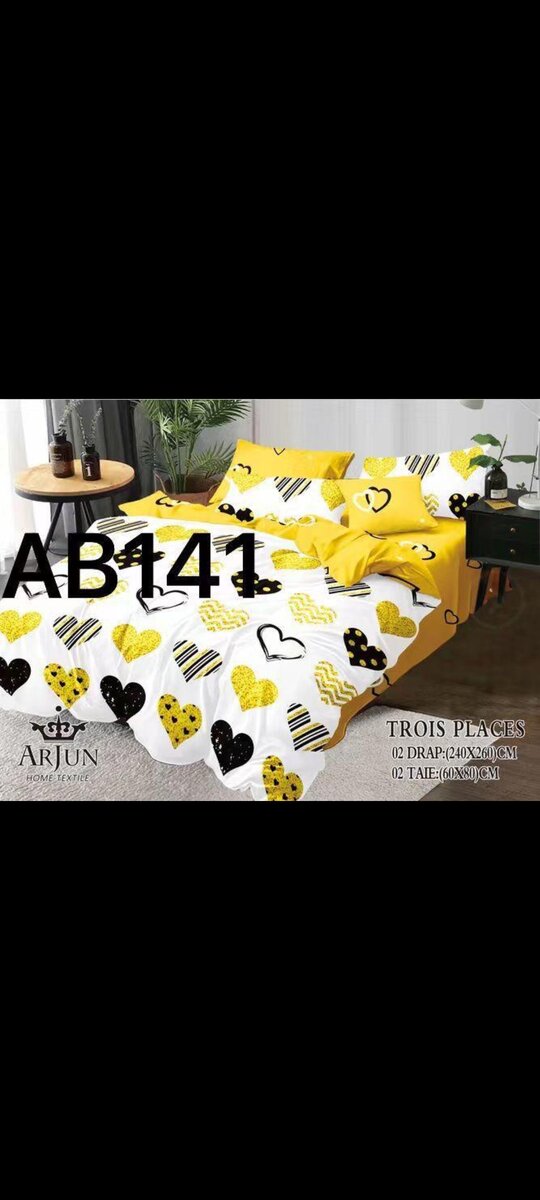 Draps de lit 3 places