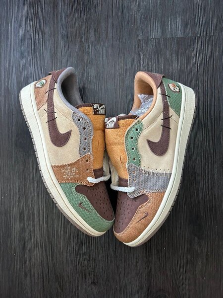 Sneakers patchwork multicolores