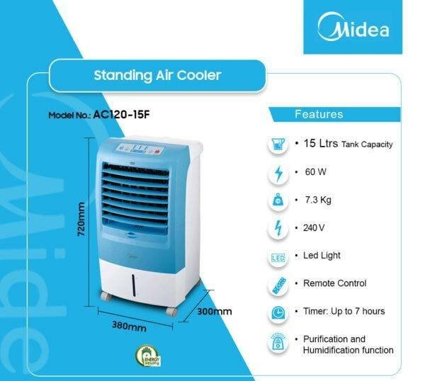 MUDEA 15L TR AIR COOLER (12015F)