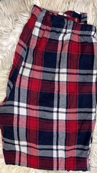 Pantalon de pyjama carreaux rouges