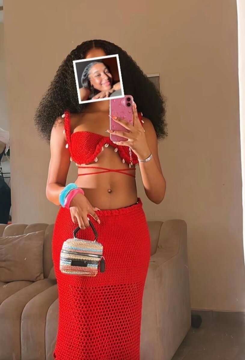 Ensemble crochet élégant