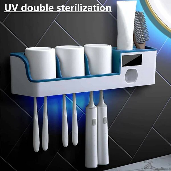 Porte-brosse à dents stérilisant UV