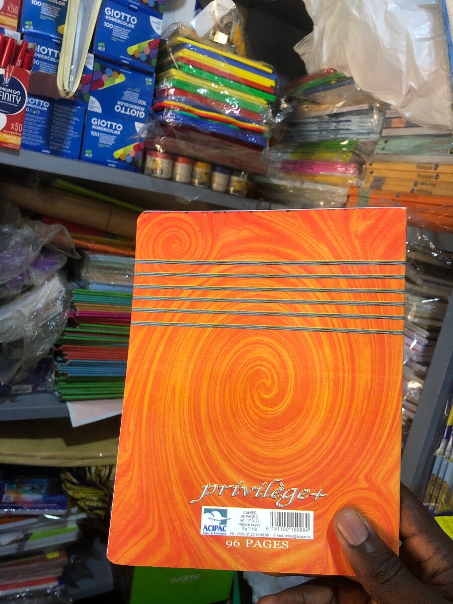 Cahier 100P privilège