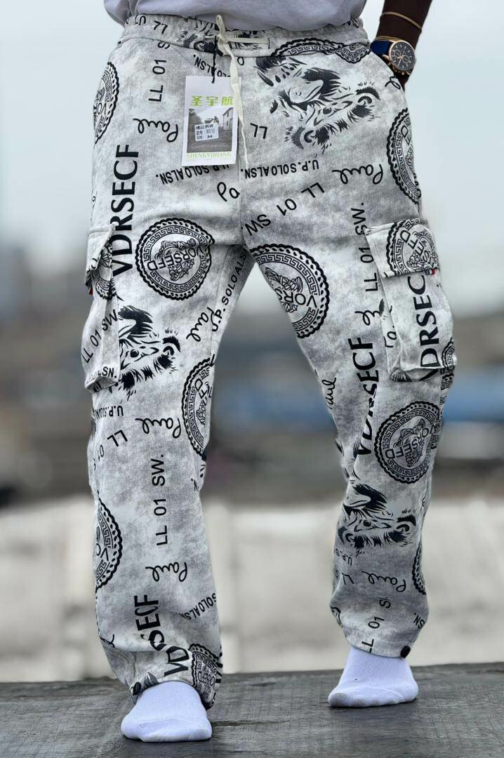 Pantalons imprimés streetwear