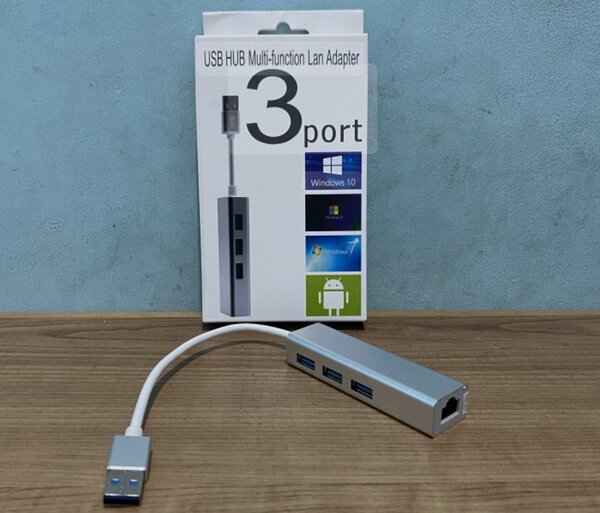 USB to Lan with 3port usb port