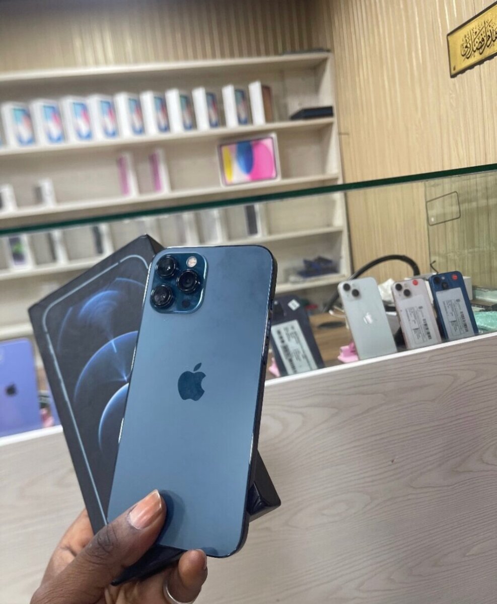 iPhone 12 Pro Max  Bleu