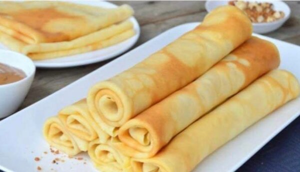 Lot de 6 delicieuses crêpes