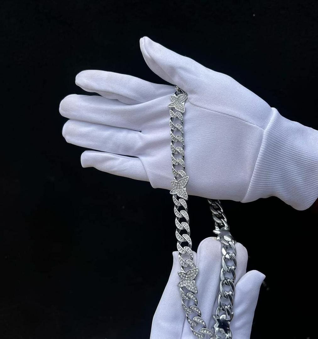 Chaîne en acier inoxydable élégante