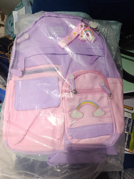 Sac à dos princesse rose