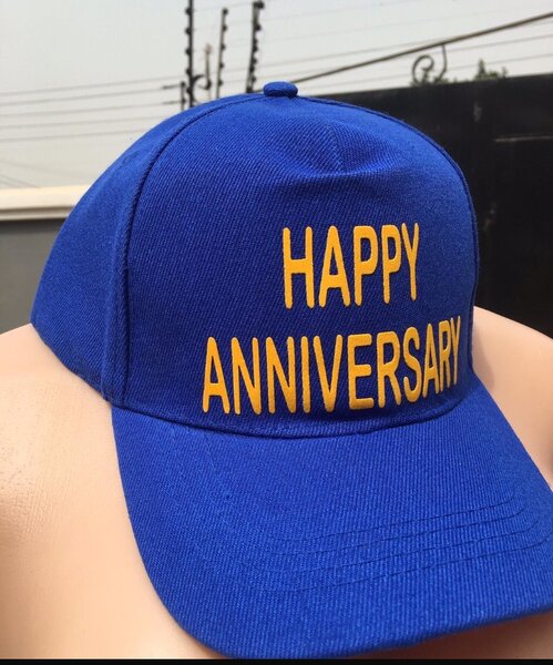 Unisex Scripted Anniversary Cap