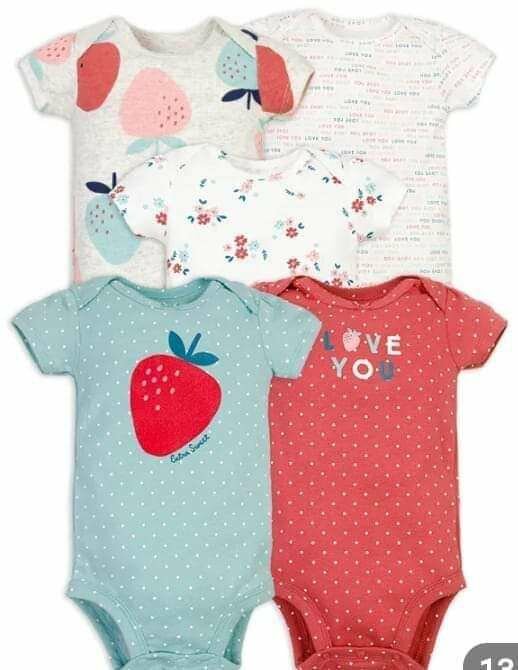 Carter's bodysuit s set of 5