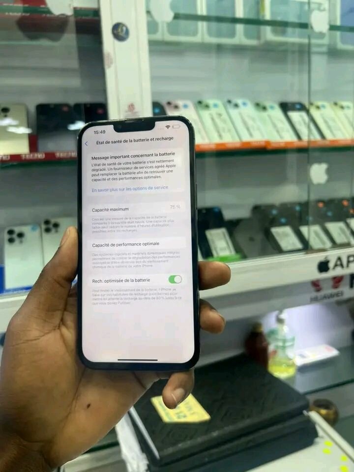 Smartphone Apple dernier modèle