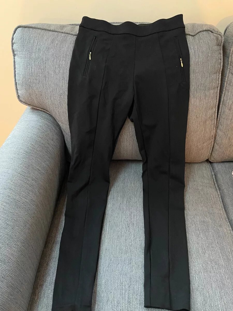H &M Mid-Rise Skinny Front Seam Leggings(Thrift)