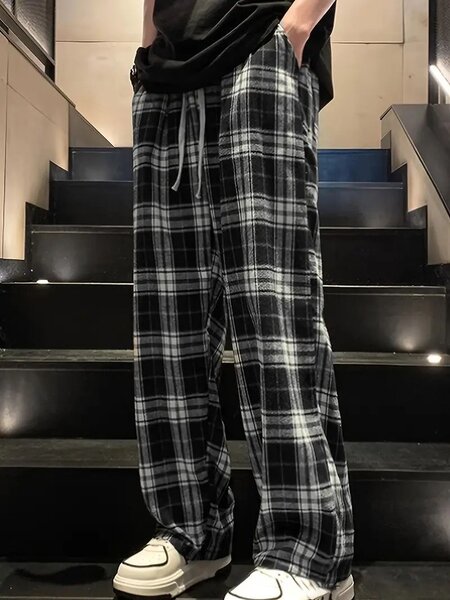 Pantalon de pyjama à carreaux