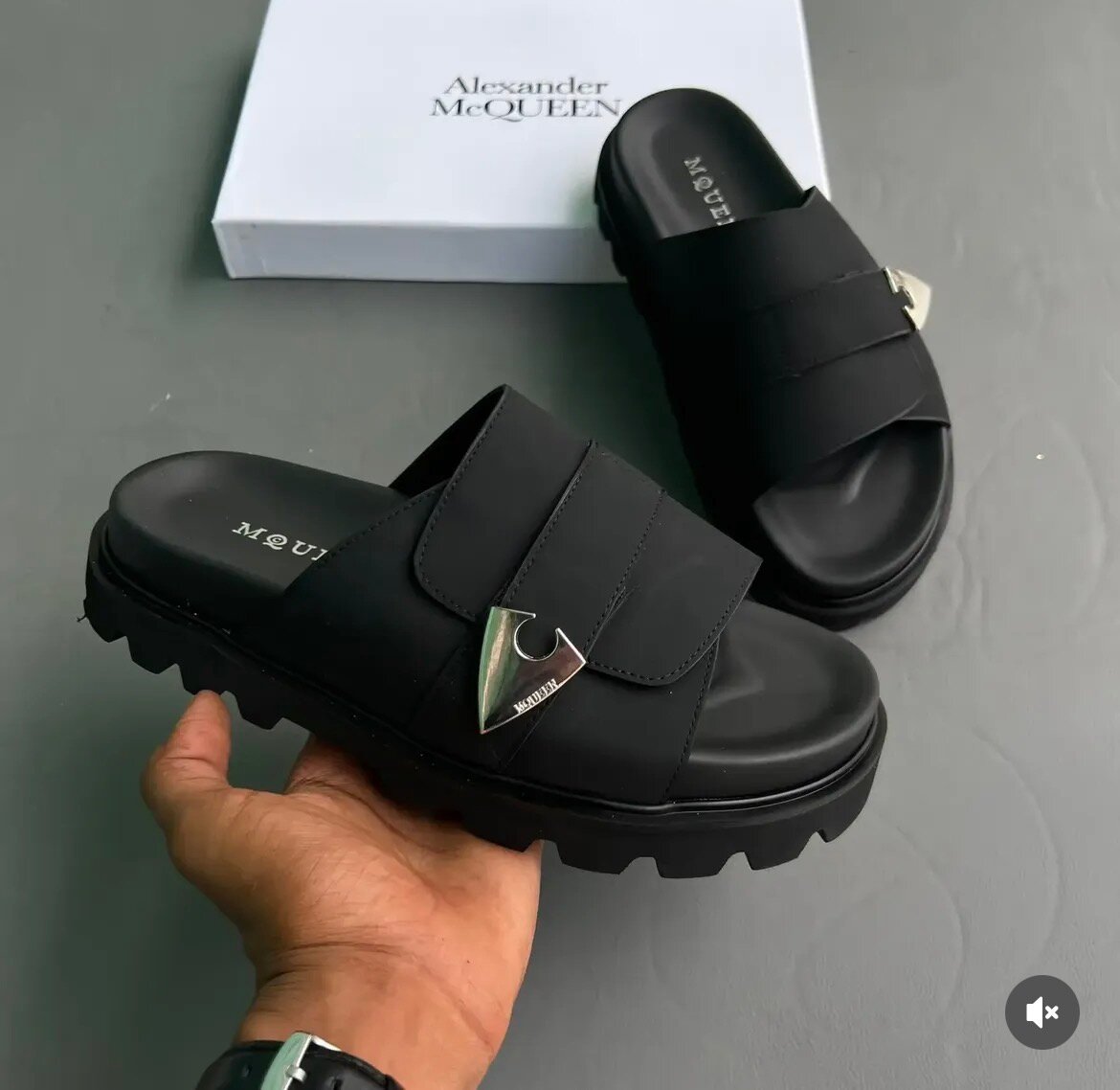 Sandales à plateforme Alexander McQueen