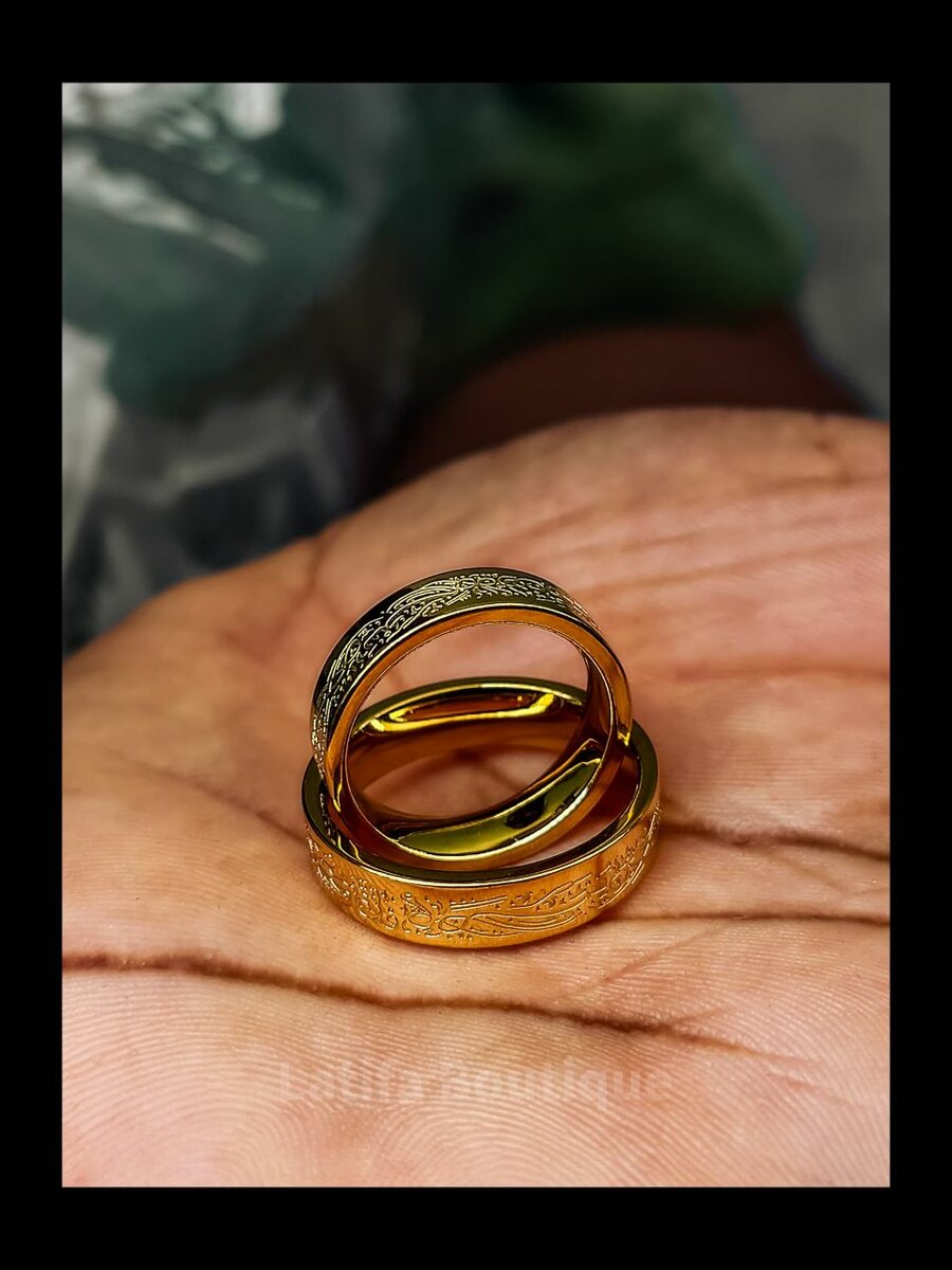 Bague élégante en acier inoxydable