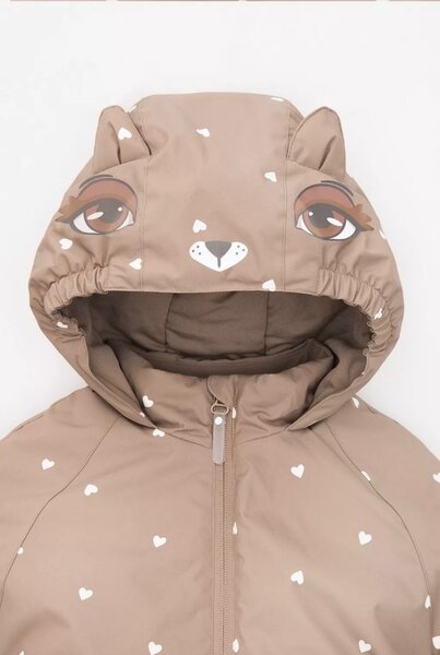 Зимняя куртка для девочек CROCKID.  Размер: 98-104