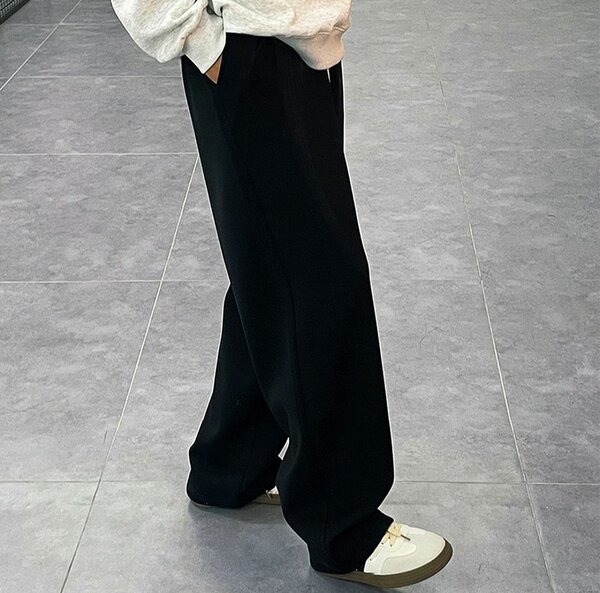 Pantalon évasé mixte