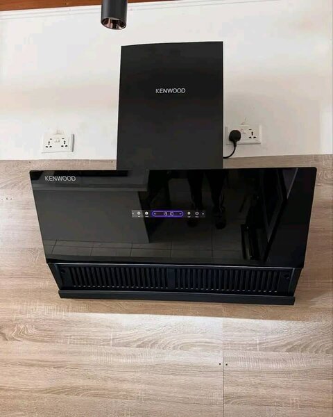 Efficient Kenwood Extractor Hood Black Glass Design
