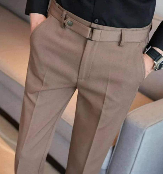 Elegant smart trousers every gentleman needs to add in collection. 