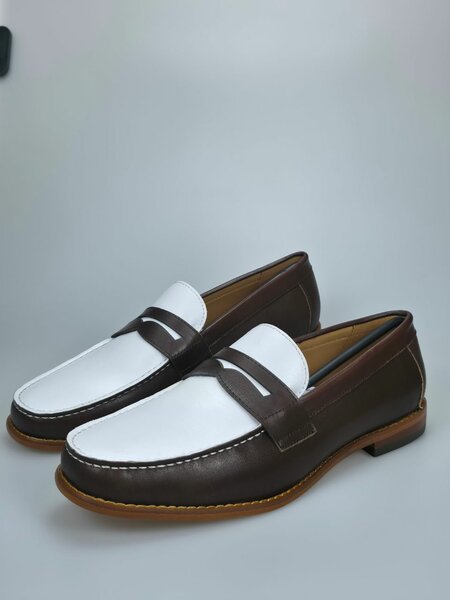 Mocassins élégants en cuir