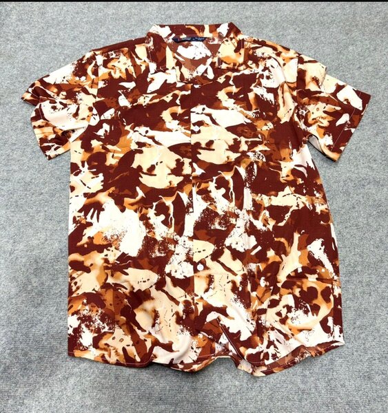 Chemise tropicale à imprimé