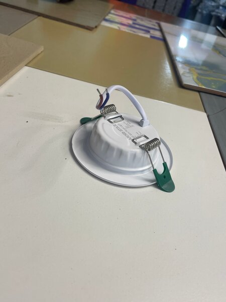 Spot LED encastrable blanc