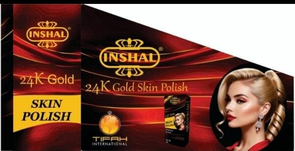 Inshal 24 k skin polish