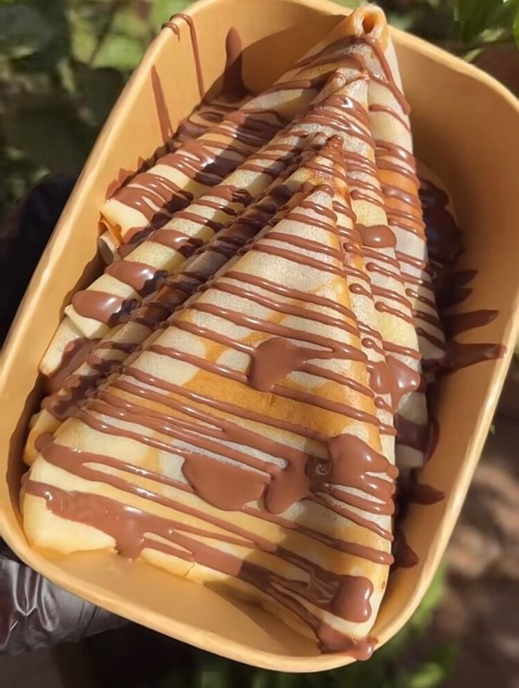 4 grandes Crêpes au Nutella