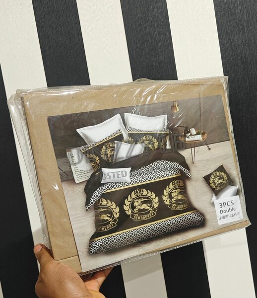 BurBerry Double 3in1 Bedsheet