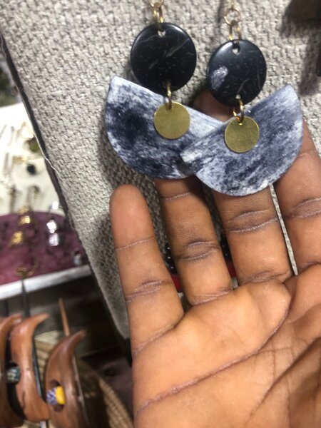 Boucles d'oreilles artisanales